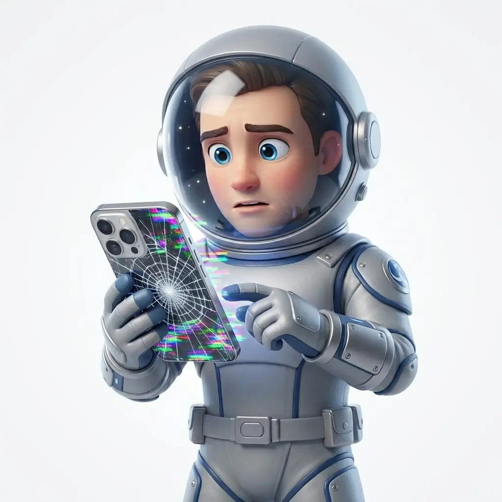 Tela Quebrada ou Falhando